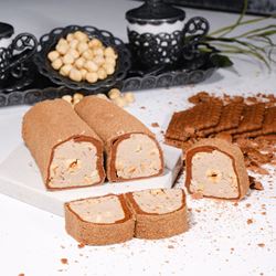 Roll with Nesquik and Hazelnut Cream